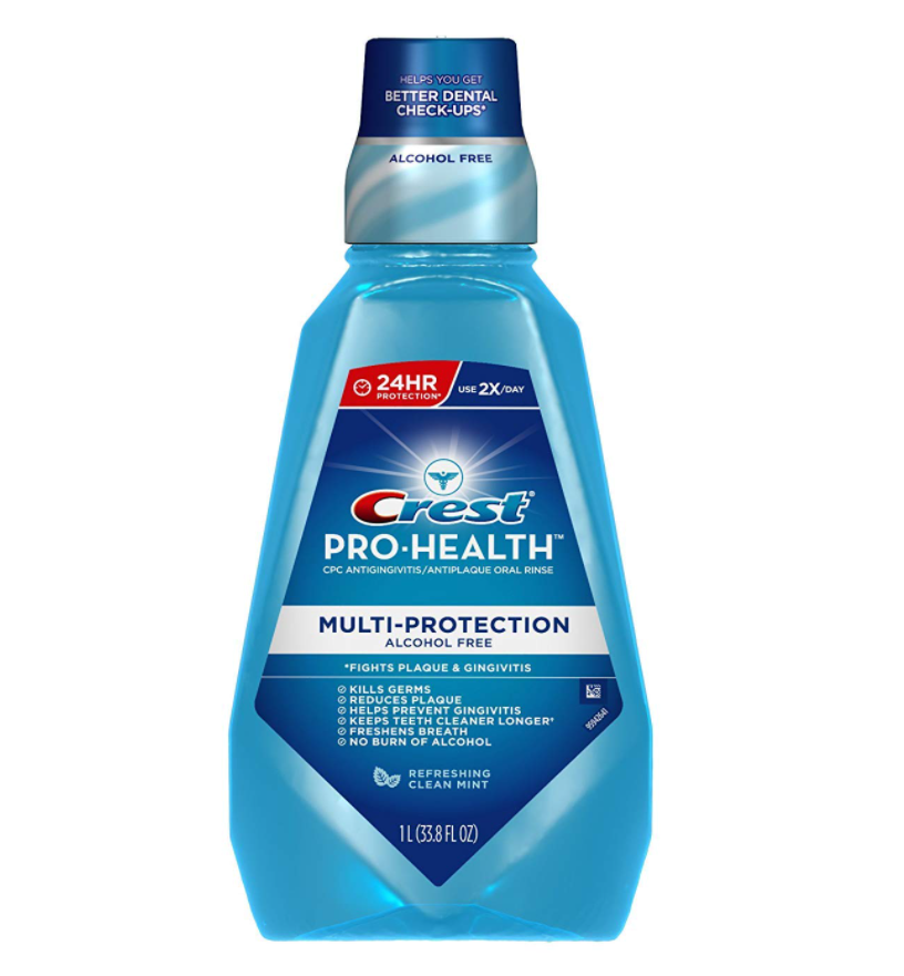 Proctor & Gamble 80325110 Crest Pro-Health Multi-Protection Clean Mouthwash Mint 1L 6/Cs Proctor & Gamble 80325110 Crest Pro-Health Multi-Protection Clean Mouthwash Mint 1L 6/Cs
